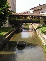 Chatillon-sur-Chalaronne, La Chalaronne, Passerelle (2)